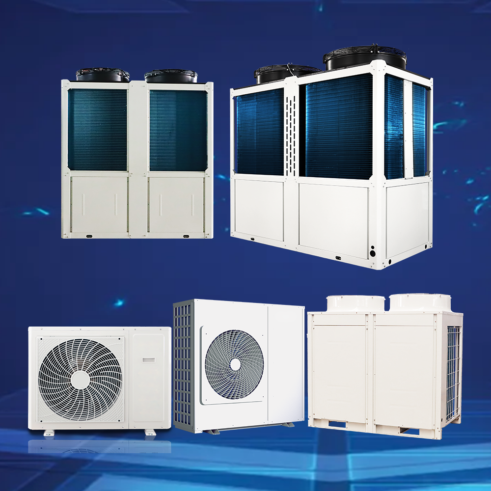 常温型循环加热空气源热泵热水机